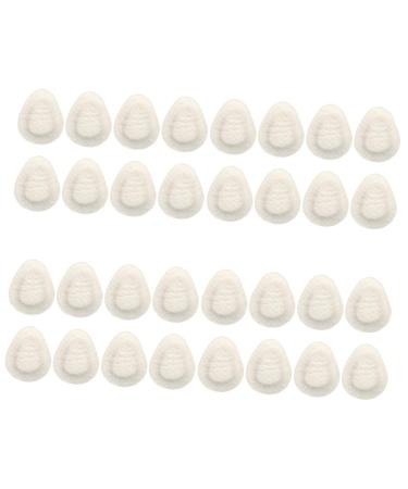 NOLITOY 16 Pairs Felt Foot Pad Front Half Shoe Insoles High Heel Shoe Inserts of Foot Pads Block Heels for Women Dressy Forefoot Cushion Insole Forefoot Insoles Pad Breathable Forefoot Pad