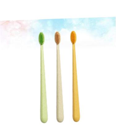 Anneome 3pcs Eco-Friendly Lightweight Toothbrush Set - Comfortable & Sustainable Household Essential - Buy Online on GoSupps.com