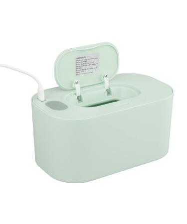 Perfeclan heated wiping dispenser fast heating system tissue warm wipe dispenser box for wet wipes while traveling home outdoors green mechanical