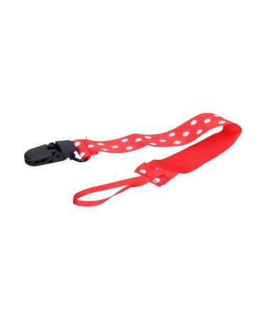 Universal Leash Holder & Pacifier Holder - Non-Toxic Safe & Foldable for Home (Red Dot) | Shop Internationally - Buy Online on GoSupps.com