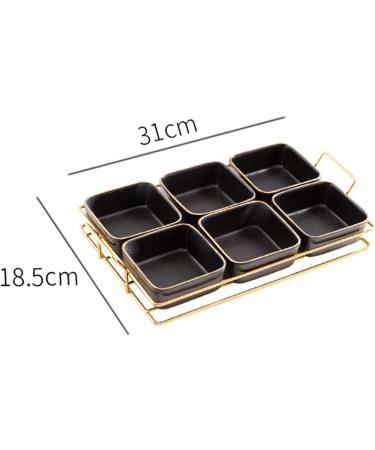 Fruit Basket for Kitchen Porcelain Plates Rectangular Dessert/Salad Plates Ceramic Small Serving Dishes for Fruit Salad Sushi Appetizer Fruit Bowl/Fruit Bowls - Buy Online on GoSupps.com