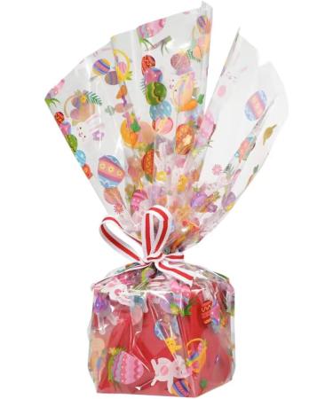 Shareluck Easter Cellophane Wrap 31.5 x 100ft - Gift Basket Treat Wrap with Easter Design & Eggs - 31.5x16 Foldable Cello Wrapping Paper - Buy Online on GoSupps.com