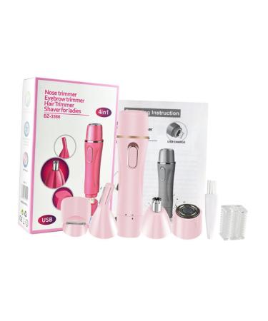 Ipetboom 1 Set Eyebrow Trimmer Abacus Face Razors Ladies Electric Lip Razors for Women Face Eyebrow Razor Tool Cordless Power Tools Body Razor Body Depilator Pink Women's Whole Body Shaver