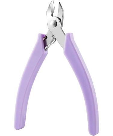 FEIlei Rhinestone Remover Nail Art Clipper Nail Art Tool Stainless Nail Cutter Scissors Pink - Buy Online on GoSupps.com