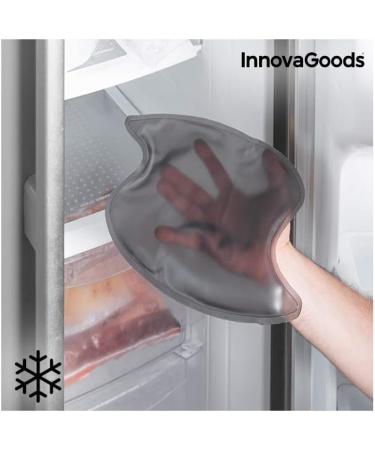 Innovagoods Ergonomic Knee Brace with Hot & Cold Gel Pillow - Breathable Antibacterial Elastic Multifunctional for Sports & Rehab - Gray 75x24 cm Neoprene - Buy Online on GoSupps.com