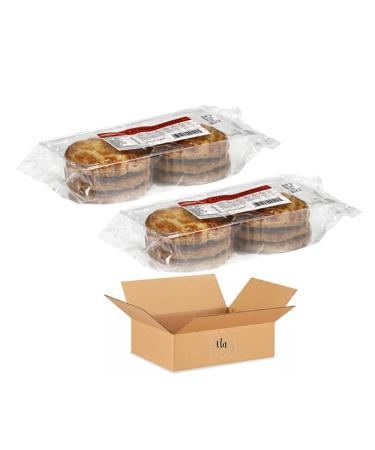 Aviateur Almond Rounds Cookie | Almond Filled Cookies 6 count (pack of 2) Gevulde Koeken