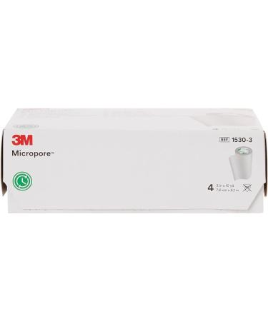 3M Micropore Surgical Tape - 4 Count White | Skin-Friendly & Breathable - Buy Online on GoSupps.com