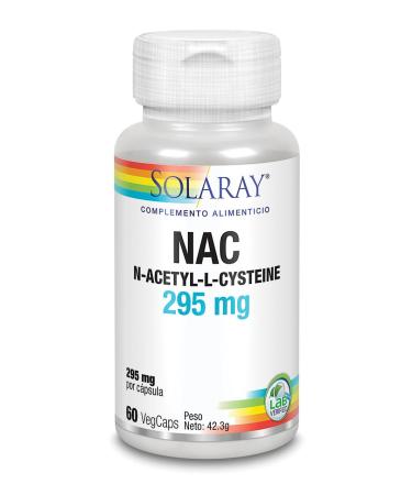 SOLARAY Solaray NAC 295mg | 60 VegCaps