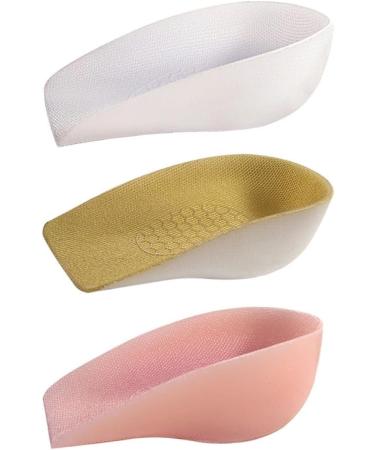 Buy NOLITOY 3 Pairs Plantar Insoles - Height Increasing Cushions for Men & Women - Comfortable Heel Pads for Any Shoe - Pink - Buy Online on GoSupps.com