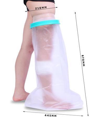 Waterproof Foot Covers for Adults - Reusable Bathing Protection Leg Coverings | Durable Plaster Footpathers for Daily Use - Buy Online on GoSupps.com