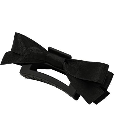 Limtula Delicate Ribbon -Style Claw Clip Hair Clip Sweet Girls y -Style Large Ribbon Balletcore Black on black - Buy Online on GoSupps.com