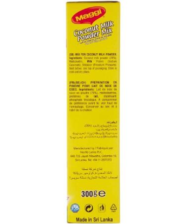 Maggi Coconut Milk Powder 300g - Rich and Creamy Coconut Flavor (Pack of 1) - Buy Online on GoSupps.com