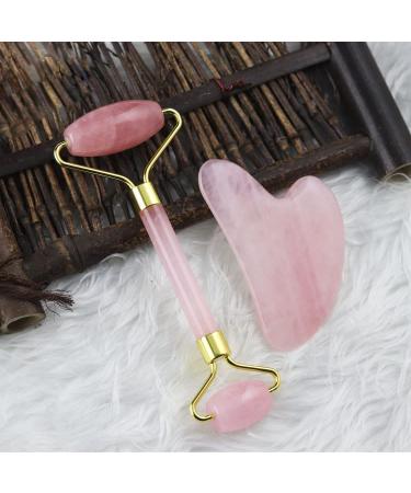 Jade Roller and Gua Sha Set - Enhance Your Skincare Routine | International Shipping Available - Buy Online on GoSupps.com