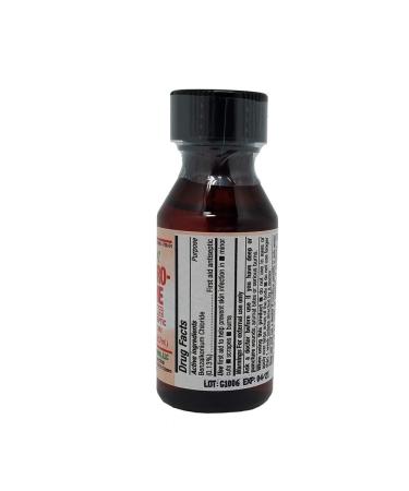 MercuroChrome Antiseptic 1oz - Prevent Infection in Cuts, Scrapes, and Burns - Pack of 3 - Buy Online on GoSupps.com
