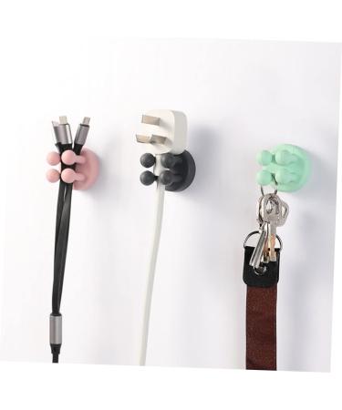 Alipis 24 STK Razor Hooks Durable Bathroom & Shower Hooks for Toothbrush Luffa Shaver | No Punching Easy Stick | Versatile Home & Office Use - Buy Online on GoSupps.com