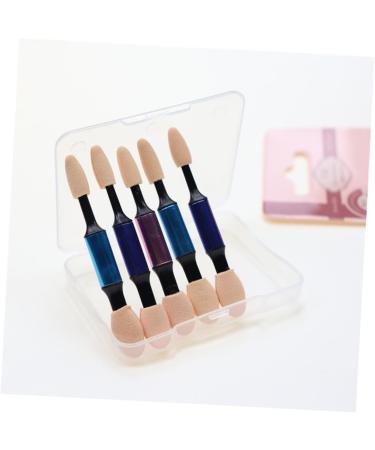 Beavorty Make Eye Shadow Brush 10pcs Eyeshadow Brush Soft Portable Dual Sided Cosmetics Makeup Tool Eyeshadow Applicator for Girls Ladies Women Makeup Brush - Buy Online on GoSupps.com