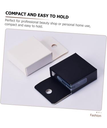 SKISUNO Eyebrow Locating Tool 2pcs Eyebrow Ruler Line Box Eyebrow Ink Dotted Line Cosmetics Eyebrow Accessory - Buy Online on GoSupps.com