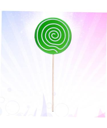 HOMSFOU Fake Lollipop Ornaments Sweet Toy Simulation Lollipop Food Lollipop Yard Artificial Candy for Photography Baby Toy Lollies Hand Decor Child Flower Festive Bamboo - Buy Online on GoSupps.com