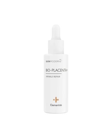 SKIN MODERNE++ Bio-Placenta ++ Serum - with Vitamin C & Hyaluronic Acid - Hydrates Skin - Vegan & Plant Based Skincare - 30ml