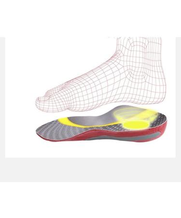 PU Insole for High Arch & Flat Foot - Soft Full Padded Insoles for Men & Women (Size 38-40 - Buy Online on GoSupps.com