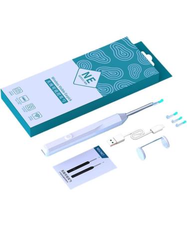 Jhialg NE6 Visual Ear Spoon - WLAN 360 HD Endoscope & Camera Cleaning Tool | Easy to Use & Clean | Perfect for Ear & Camera Maintenance - Buy Online on GoSupps.com