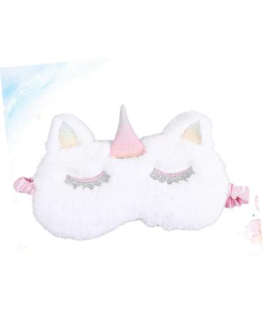 FRCOLOR Trumpet Embroidered White Sleeping Mask - Cute Masquerade Eye Mask for Sleep - 1 Count - Buy Online on GoSupps.com