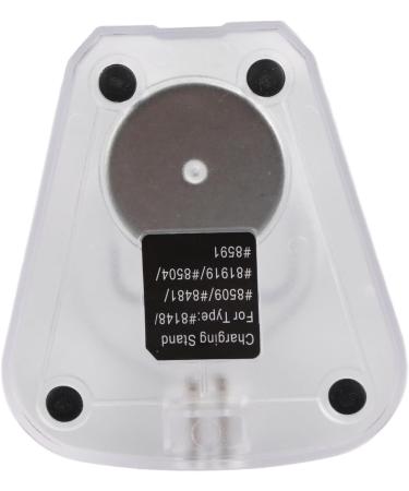 Hair Clipper Charging Stand Base Universal Quick Charging Stand Charger Battery Charging for Hairdressing Clipper Replacement for T Trimmers Charging Stand Hair Clippers Transparent - Buy Online on GoSupps.com