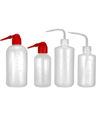 Exceart Dry Washing Bottle 4-Pack | Hair Care Salon Accessories | Empty Shampoo & Cleaning Bottles for Easy Washing - Buy Online on GoSupps.com