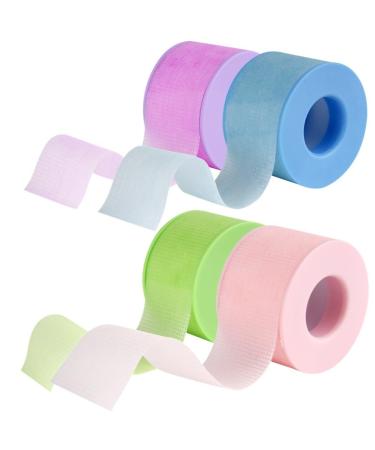 Adhesive Eyelash Extension Tape - 4 Rolls of Breathable Microporous Fabric for Under Eye Use - Perfect for Lash Extensions - Buy Online on GoSupps.com