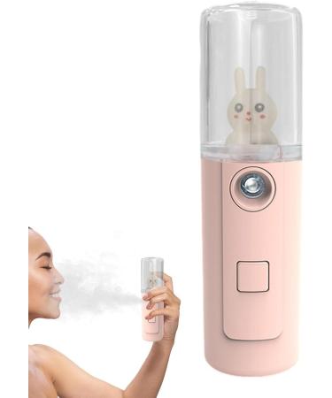 Face Steamer - Portable Ionic Mist Sprayer Face Facial Sprayer for Skin Care Refreshing Revitalizing & Soothing - Face Steamer for Daily Use Tmay L8-little Pink Rabbit - Buy Online on GoSupps.com