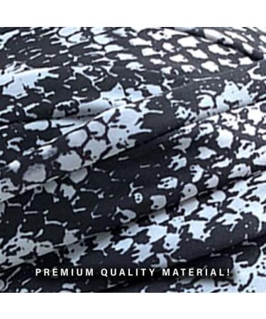 Evolve Silky Turban - Silver Animal Print | Premium Hair Protection - Buy Online on GoSupps.com