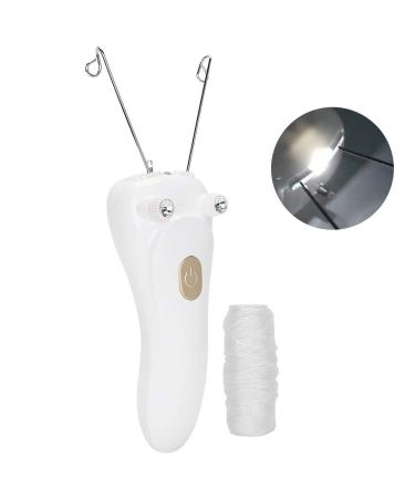 Buy Electric Epilator with USB Charging & Cotton Facial Thread - Pink & Gold | International Shipping Available - Buy Online on GoSupps.com