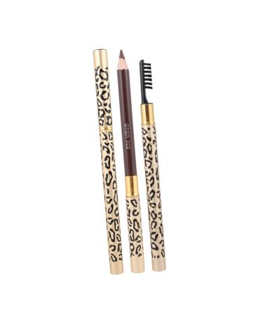 FOMIYES 2pcs Brown Waterproof Eyeliner Eye Brown Makeup Beauty Eyebrow Brush Double Head Girl Eyebrow Gel 1 count (Pack of 1) Picture 1