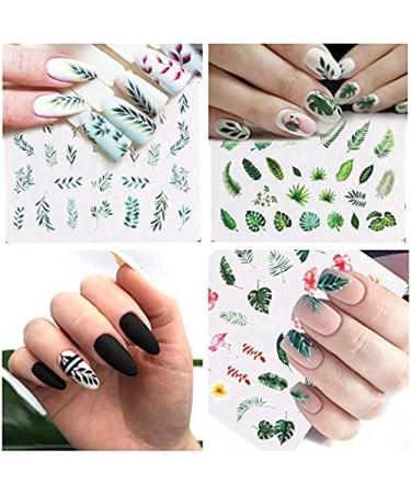 CHANGAR Nail Art Stickers Water Transfer Nail Decals Flower Leaf Plants Fruits Summer Series Design Manicure Tips 29 Sheets Nail Tips Charms Applique DIY Toenails Nail Art Decorations Accessories - Buy Online on GoSupps.com