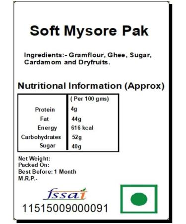 Ghasitaram Gifts Rakhi Gifts for Brothers Rakhi Sweets - Mysore Pak and Soan Papdi Hamper with Pearl Beads Rakhi Mysore Pak and Soan Papdi Hamper with Rakhi - Buy Online on GoSupps.com