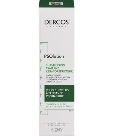Vichy Dercos Technique Keratoreducing Treatment Shampoo Anti-Dandruff & Anti-Itch Normal to Oily Hair 200 ml - Buy Online on GoSupps.com
