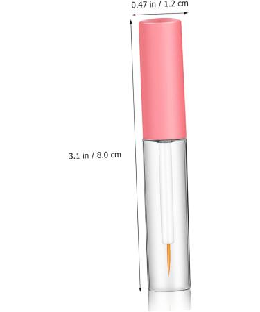 POPETPOP 6 Pcs Empty Bottle Eyelash Tools Clear Lipgloss Mascara Tube Wand Cosmetic Tubes Leakproof Extend - Buy Online on GoSupps.com