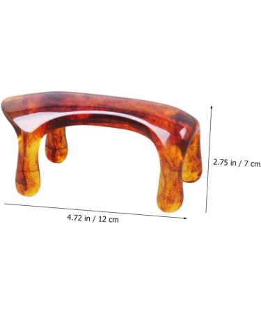 Lurrose 4-Piece Gua Sha Massage Set | Resin Comb & Body Board for Spa Back Scratching | International Shipping Available - Buy Online on GoSupps.com