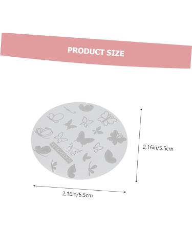 minkissy 1 Set Nail Art Printing Plate Nail Polish Stamping Plate Christmas Nail Template Nail Stamp Plate Templates Holiday Nail Stamping Plate Nails Kits Nail Decals Halloween Silica Gel - Buy Online on GoSupps.com