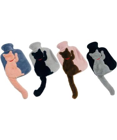 Buy MAIES DURABLE HATEBACHE 1000ml Plush Portable Heating Bag Cute Animal Design Hot Water Bottle for Women | Winter Comfort & Warmth - Buy Online on GoSupps.com