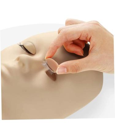 Angoily 6 Pairs Removable Eyelids Replacement Extension Eyelids Replacement Eyelids Tool Eyelash Tool Manikin Makeup Replacement Eyelids Exercise Device Detachable Silica Gel - Buy Online on GoSupps.com