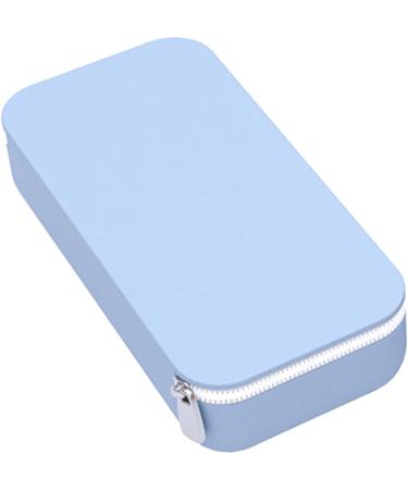 Makeup Brush Holder Silicone Make Up Brushes Case for Travel Portable Cosmetic Brush Organizer Bag Waterproof Case Makeup Brush Bag Travel Makeup Brush Bag Organizer for Women Travel Makeup Brush Blue - Buy Online on GoSupps.com
