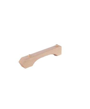 eliga door handle for outside made of natural beech wood