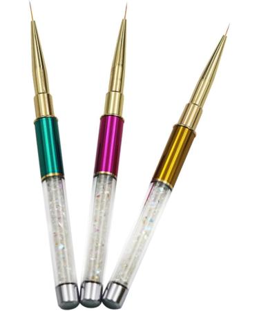 Beavorty nail paint marker nail art tool nail art brush pen nail dotting pen nail art polish pens Nail Art Pen Nail Art Liner nail marker pen nail painting pens manicure the brush Size 2 Picture 1 - Buy Online on GoSupps.com