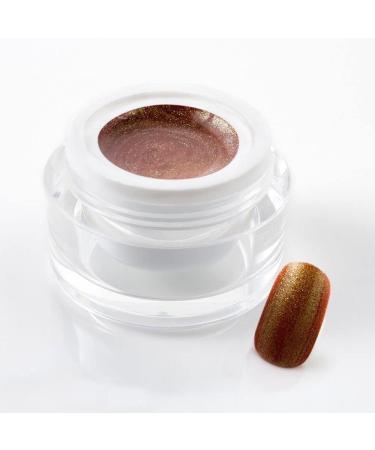 ml exclusive UV color gel/colour gel/glitter gel - in Glitter Goldie Brown
