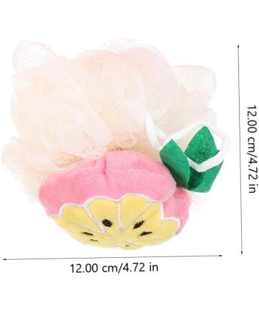 FOMIYES 6pcs Fruit Body Wash Sponges - Shower Loofah & Bath Supplies for Girls | Body Scrub Gloves & Massage Towel - Buy Online on GoSupps.com