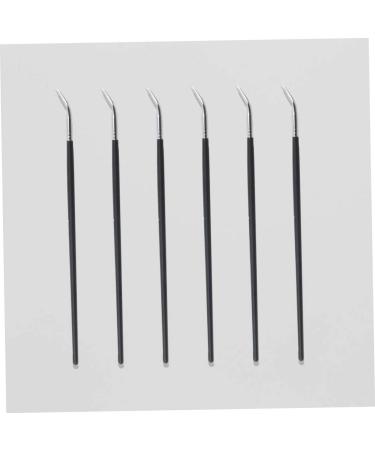 PLAFOPE 6pcs Long Handle Eyeliner Brush Liner Brush for Eyes Angled Bent Eyeliner Brush Eye Makeup Brush - Buy Online on GoSupps.com