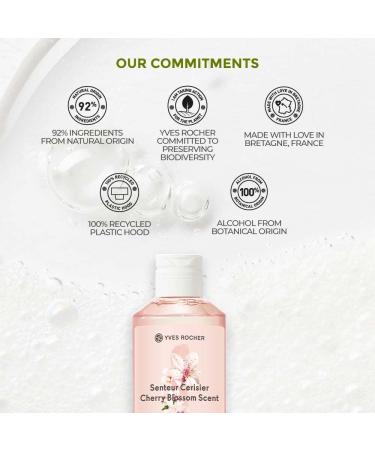 Yves Rocher Cherry Blossom Shower Gel 200ml - Floral Scented Body Wash for Radiant Skin - International Shipping Available - Buy Online on GoSupps.com