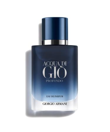 Armani Beauty - Acqua di Gi Profondo - Eau de Parfum - Cologne for Men - Fresh & Aromatic Men s Fragrance - Mandarin Lavender Cedarwood Notes 1 Fl Oz (Pack of 1)