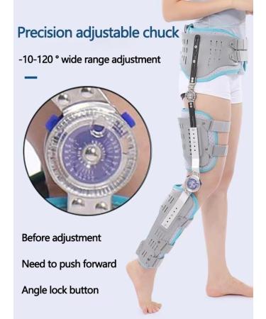 FoRes Universal Hip Joint Brace - Hip Fixation Support for Thigh & Sciatica Relief | Post-op Stabilizer for Men & Women | Ideal for Groin Fractures & Pulled Thigh Strains (LEFT - Buy Online on GoSupps.com